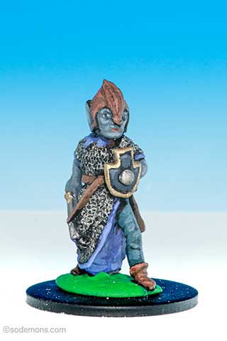 Dyreel Dwarf-Flayer, with sword