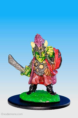 Warlord Ubar Earbiter - Goblin Chieftain