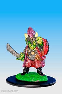 Warlord Ubar Earbiter - Goblin Chieftain