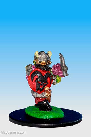 Urag Legeater attacking with Warpick
