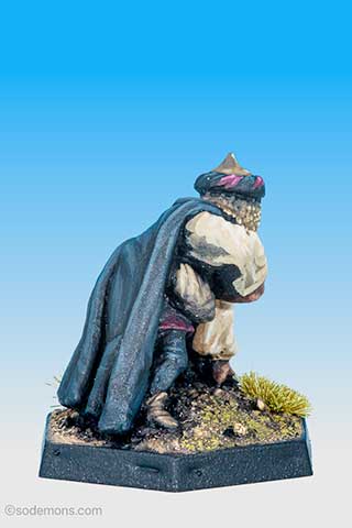 C01-C1-60 Eastern Fighter crouching 