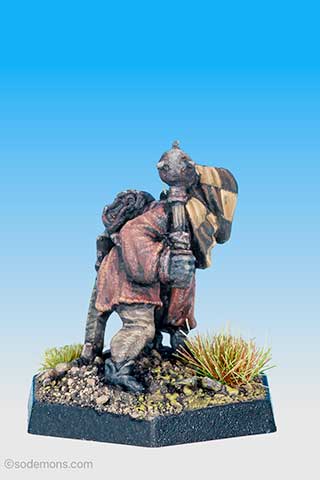 C01-C1-86 Unarmoured Adventurer in Ambush 