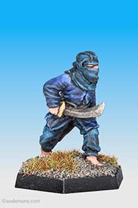 C1-20 Desert Nomad with sword