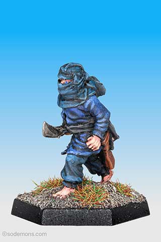 C1-20 Desert Nomad with sword