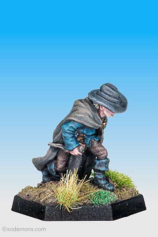Wood Elf Thief with Dagger