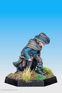Wood Elf Thief with Dagger