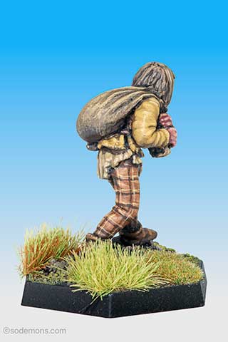 Thief with sack