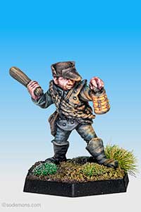 Thief with Club and Lantern