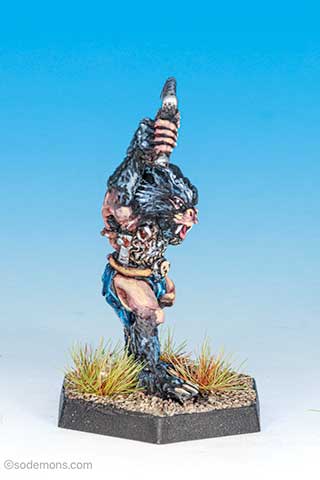 Beastman Attacking