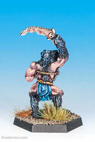 Beastman Attacking
