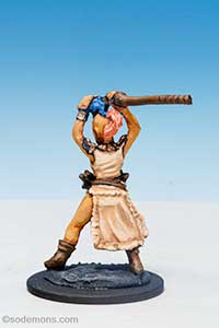 Koka-Kalim striking with Blow-Pipe