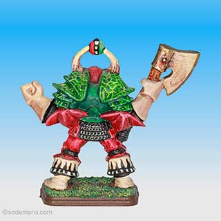 Heroquest Plastic Chaos Warrior