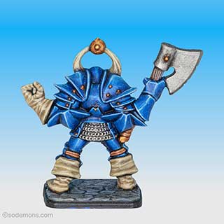 Heroquest Plastic Chaos Warrior