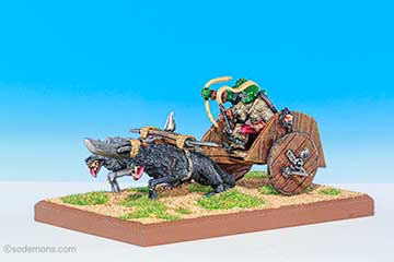 Chronicle CM22B1 2 Wolf Orc War Chariot