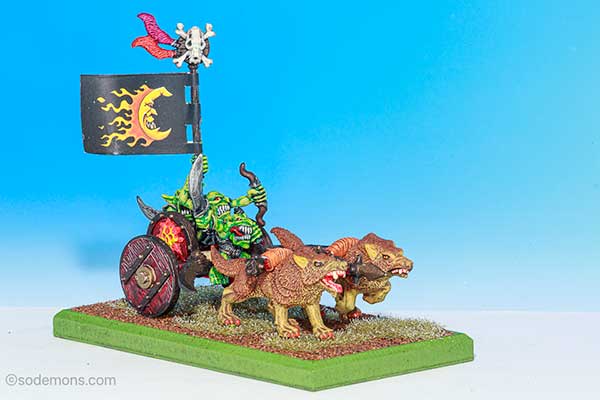 Goblin 2 Wolf Chariot