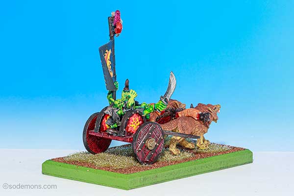 Goblin 2 Wolf Chariot