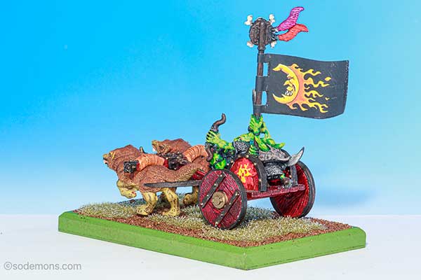 Goblin 2 Wolf Chariot