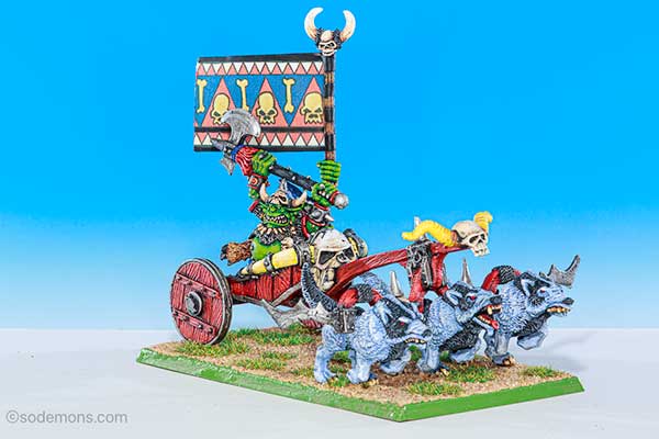 Chieftain Grom's Goblin War Chariot