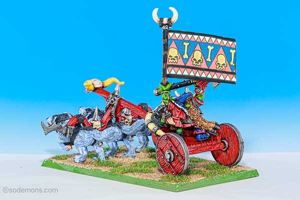 Chieftain Grom's Goblin War Chariot