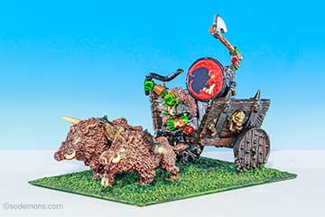 Marauder MB6 Orc Battle Chariot (with Boars)