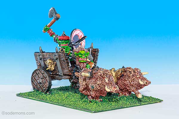 Marauder MB6 Orc Battle Chariot (with Boars)