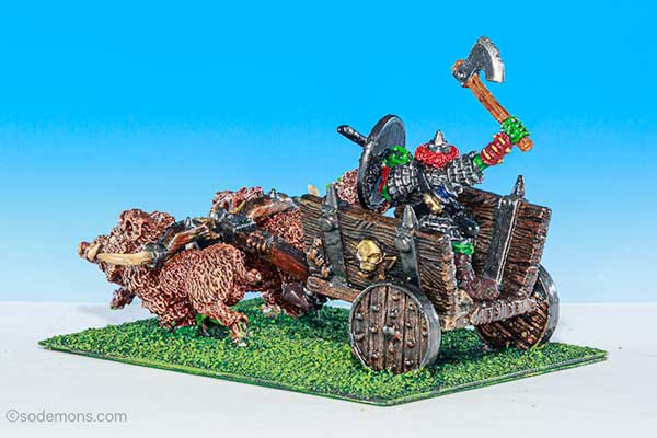 Marauder MB6 Orc Battle Chariot (with Boars)