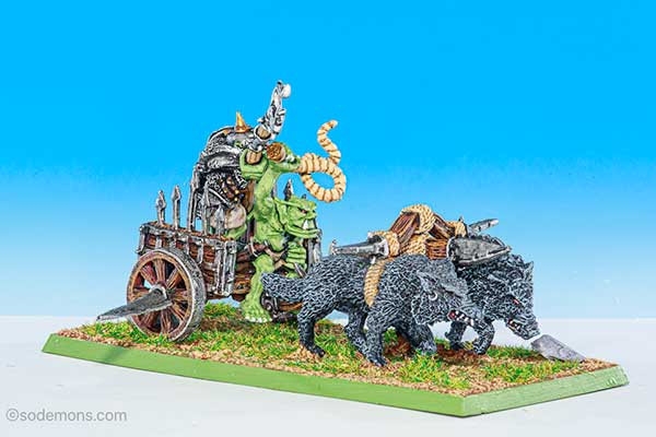 Orc Dog Cart