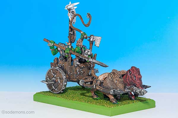 Plastic Orc Chariot