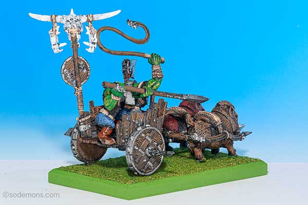 Plastic Orc Chariot