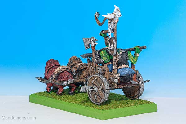 Plastic Orc Chariot