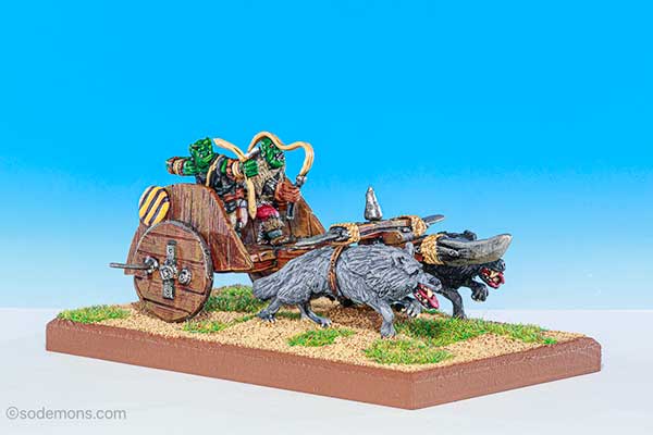 Chronicle CM22B1 2 Wolf Orc War Chariot