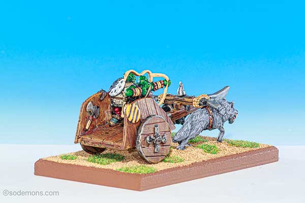 Chronicle CM22B1 2 Wolf Orc War Chariot