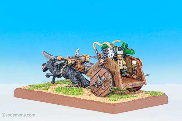 Chronicle CM22B1 2 Wolf Orc War Chariot