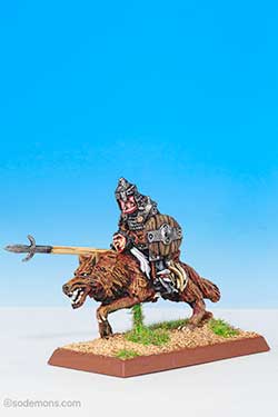 CM22 - Orc On Giant Warwolf B