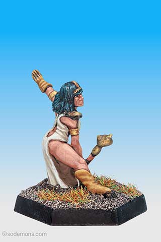 Priestess with Mace