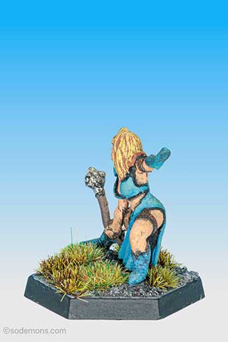 Priestess with Mace