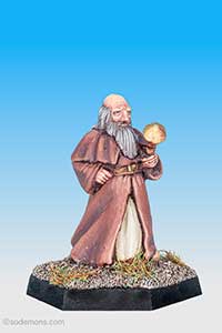 Friar with Mace