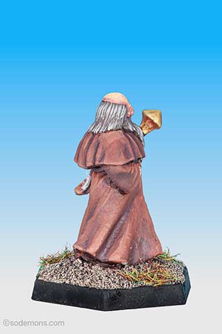 Friar with Mace