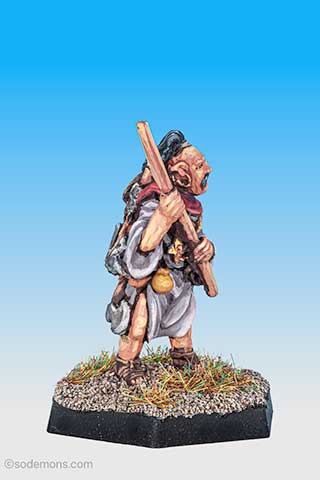 Monk with Staff