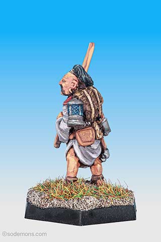 Monk with Staff
