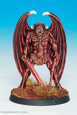 FF5-2 Winged Demon with Sword and Whip