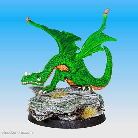 C29 Young Green Dragon