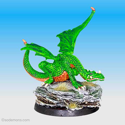 C29 Young Green Dragon