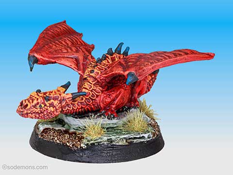 C29 Horned Young Dragon