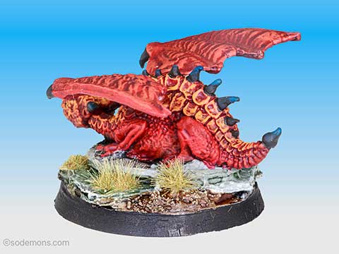 C29 Horned Young Dragon