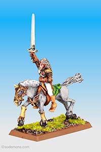 DRAG7: Bareheaded Rider with Sword