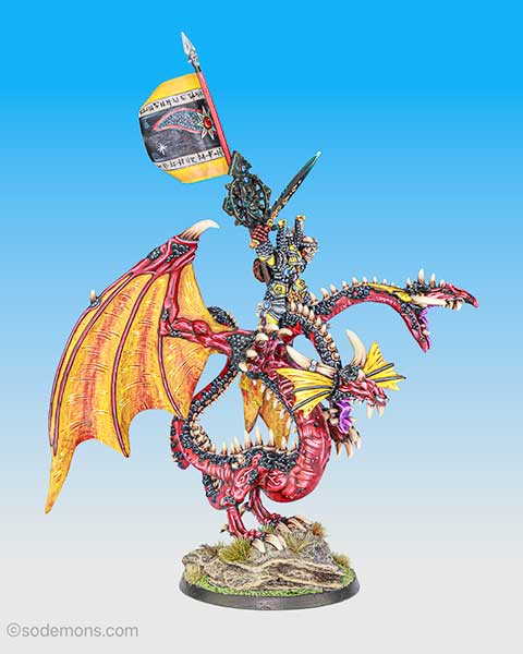 Egrimm van Horstmann on Baudros, Chaos Dragon