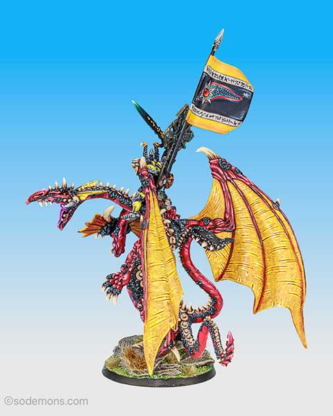 Egrimm van Horstmann on Baudros, Chaos Dragon