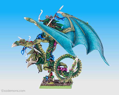 Sisters of Twilight on Forest Dragon