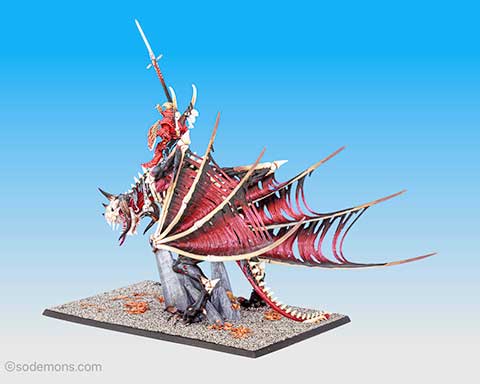 Vampire Lord on Zombie Dragon